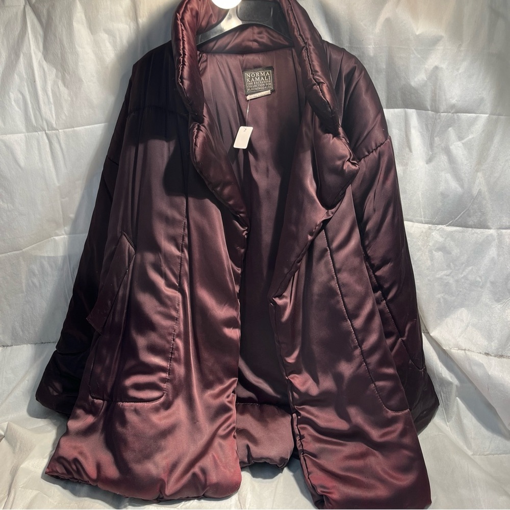 Norma Kamali Sleeping Bag Car Coat Bloomingdale’s Exclusive Collection EUC